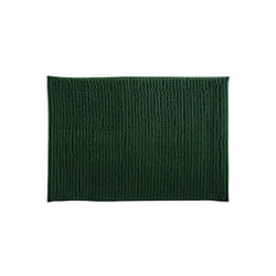 Tapis de bain Microfibre CHENILLE 50x80cm Vert Foncé MSV