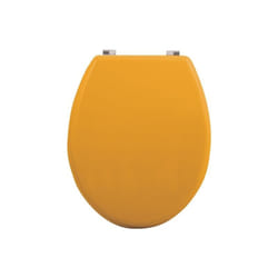 MSV - Abattant wc mdf cleo Safran mat - Charnières en Inox
