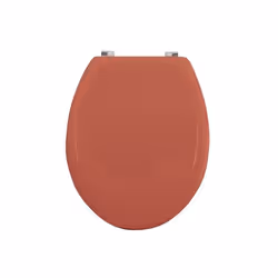 Abattant wc MDF CLEO Terracotta mat - Charnières en Inox MSV