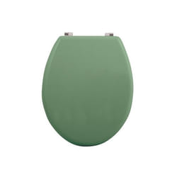 Abattant wc MDF CLEO Vert Basil mat - Charnières en Inox MSV