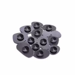 MSV 3700703952169 Tapis de bain et adhésif antidérapant Tapis de bain anti-dérapant Noir