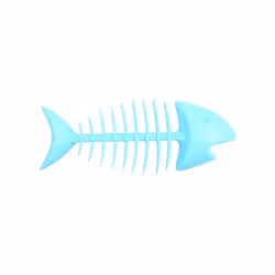Porte Savon PVC POISSONS Bleu Clair MSV