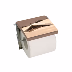 MSV Porte Rouleau Papier Wc Mural, 130 mm, 115 mm, 150 mm