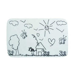 MSV Tapis de bain Microfibre