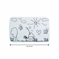 MSV Tapis de bain Microfibre