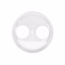 MSV 3700703954033 miroir de maquillage Ventouse Rond Blanc
