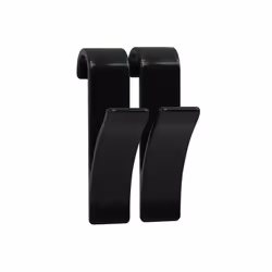 MSV 3700703954125, Intérieure, Crochet universel, Noir, Polystyrène, 25 mm, 64 mm