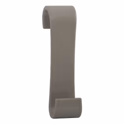 MSV 3700703954231, Intérieure, Crochet pour serviette, Taupe, Polystyrène, 64 mm, 25 mm