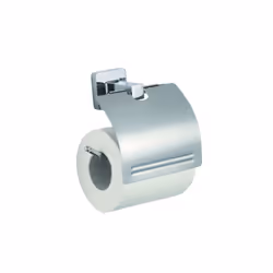 MSV PORTE ROULEAU PAPIER WC, Dérouleur papier toilette, Gris, Zinc, 160 mm, 110 mm, 170 mm