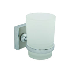 MSV 141462 Argent, Transparent Support de brosse à dent monté au mur
