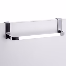 MSV 3700703954774 porte-serviettes et anneau porte-serviettes Support de serviette Mural Chrome