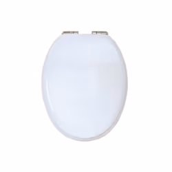 MSV ABATTANT WC, Allongé, Abattant rigide, Blanc, Panneaux MDF, 365 mm, 425 mm