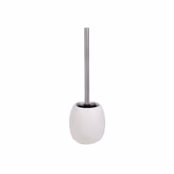 MSV 3700703954835, Support et brosse pour toilettes, Blanc, Vitrocéramique, 390 mm, 13,5 cm