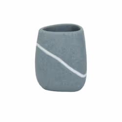 MSV Gobelet Polyrésine ZEN Gris, Distributeurs de salle de bain, Polyrésine, Gris, 108 mm, 127 mm