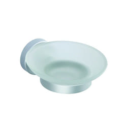 MSV Porte Savon Aluminuim LUGANO Transparent