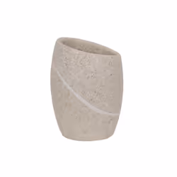 MSV Gobelet Polyrésine MALUA, Distributeurs de salle de bain, Polyrésine, Beige, 82 mm, 111 mm