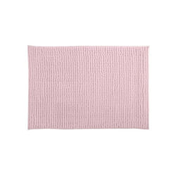 Tapis de bain Microfibre chenille 40X60cm Rose pastel MSV