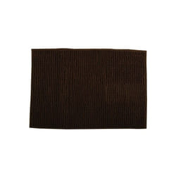MSV Alfombrilla de baño, Marrón, 60x40 40 x 60 cm
