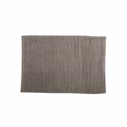 MSV 141623, Taupe, Monochromatique, Rectangulaire, Microfibre, 90 x 60 cm
