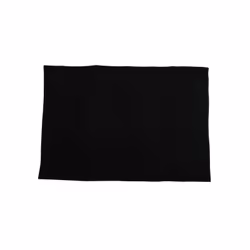 MSV 141626, Noir, Monochromatique, Rectangulaire, Microfibre, 90 x 60 cm