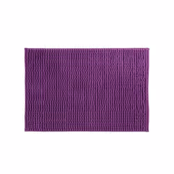 MSV 141628, Violet, Monochromatique, Rectangulaire, Microfibre, 90 x 60 cm
