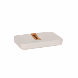 MSV PORTE SAVON, Blanc, Ciment, Rectangulaire, 130 mm, 85 mm, 18 mm
