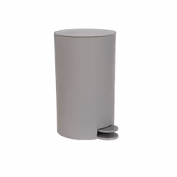 MSV OSAKI, 3 L, Rond, Polypropylène (PP), Gris, Polypropylène (PP), Pédale