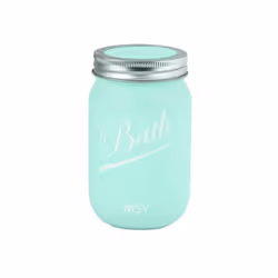 MSV 3700703958109, Distributeurs de salle de bain, Verre, Bleu, 80 mm, 80 mm, 135 mm