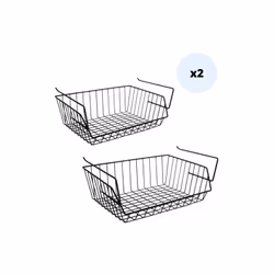 Le Panier de rangement sous étagère est un excellent choix pour ceux qui cherchent à maximiser leur espace de rangement. Sa c ...