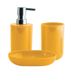 MSV - Lot de 3 accessoires de salle de bain inagua Safran