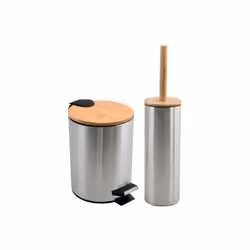 Set de salle de bain de la marque Spirella. DESIGN UNIQUE: La gamme ADONIS est composée dune poubelle et d'une brosse Wc qui  ...