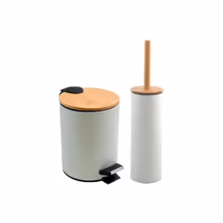 Set de salle de bain de la marque Spirella. DESIGN UNIQUE: La gamme ADONIS est composée dune poubelle et d'une brosse Wc qui  ...