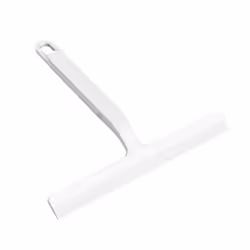 MSV 100625, Raclette de douche à une seule lame, Blanc, Plastique, 300 mm