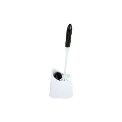 MSV - Porte brosse wc avec goupillon et son socle taupe