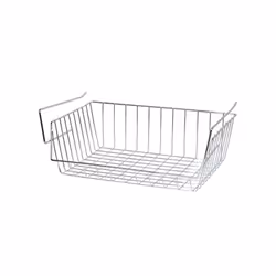 MSV 0386, Acier, Chrome, Gris, Mural, Panier pour douche, Mat, 1 pièce(s)