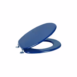 MSV 3700703990154 siège de toilette Abattant rigide Panneaux MDF Bleu