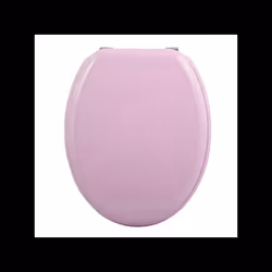Abattant wc MDF CLEO Rose Poudré - Charnières Inox MSV