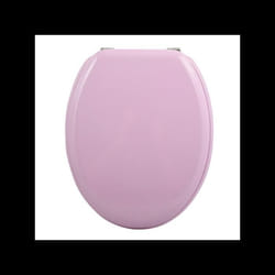 Abattant wc MDF CLEO Rose Poudré - Charnières Inox MSV