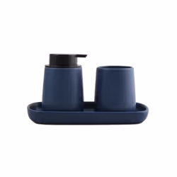 Lot accessoires à poser MAONIE de la marque MSV. ENSEMBLE D'ACCESSOIRES: un trio harmonieux comprenant un distributeur de sav ...