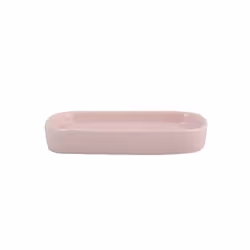 Porte Savon Céramique LOUISE Rose pastel MSV