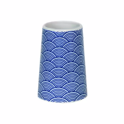 MSV 3700703990697, Distributeurs de salle de bain, Vitrocéramique, Bleu, Blanc, 75 mm, 110 mm