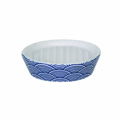 MSV PORTE SAVON, Bleu, Blanc, Vitrocéramique, Ovale, Drain, 108 mm, 25 mm