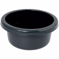 Seau rond pour la maison : -Capacité : 13,5 L. -Taille : 41 cm. -Matériau : plastique. -Couleur : noir.