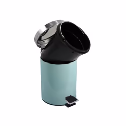 MSV 3700703991601 poubelle 3 L Rond Acier inoxydable Vert