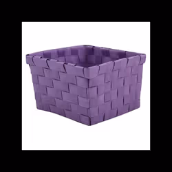 Panier de rangement 14x14x9cm Violet MSV