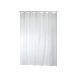MSV 3700703992912 rideau de douche Anneau Polyester Blanc