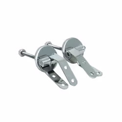 MSV 3700703993421 siège de toilette Abattant rigide Panneaux MDF Noir - Vue supplémentaire 4