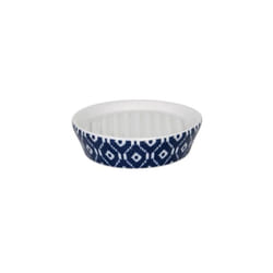 Porte Savon Céramique IKAT Bleu & Blanc MSV