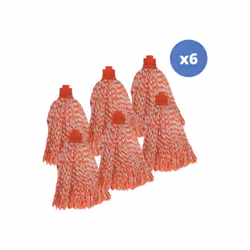 Lot de 6 franges à Serpillière de rechange de la marque MSV. Composées en microfibre, les frange permet un ménage optimal et  ...