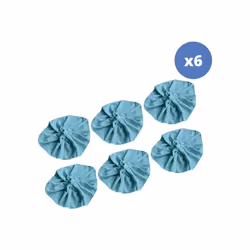 Lot de 6 franges à Serpillière de rechange de la marque MSV. Composées en microfibre, les franges permetent un ménage optimal ...
